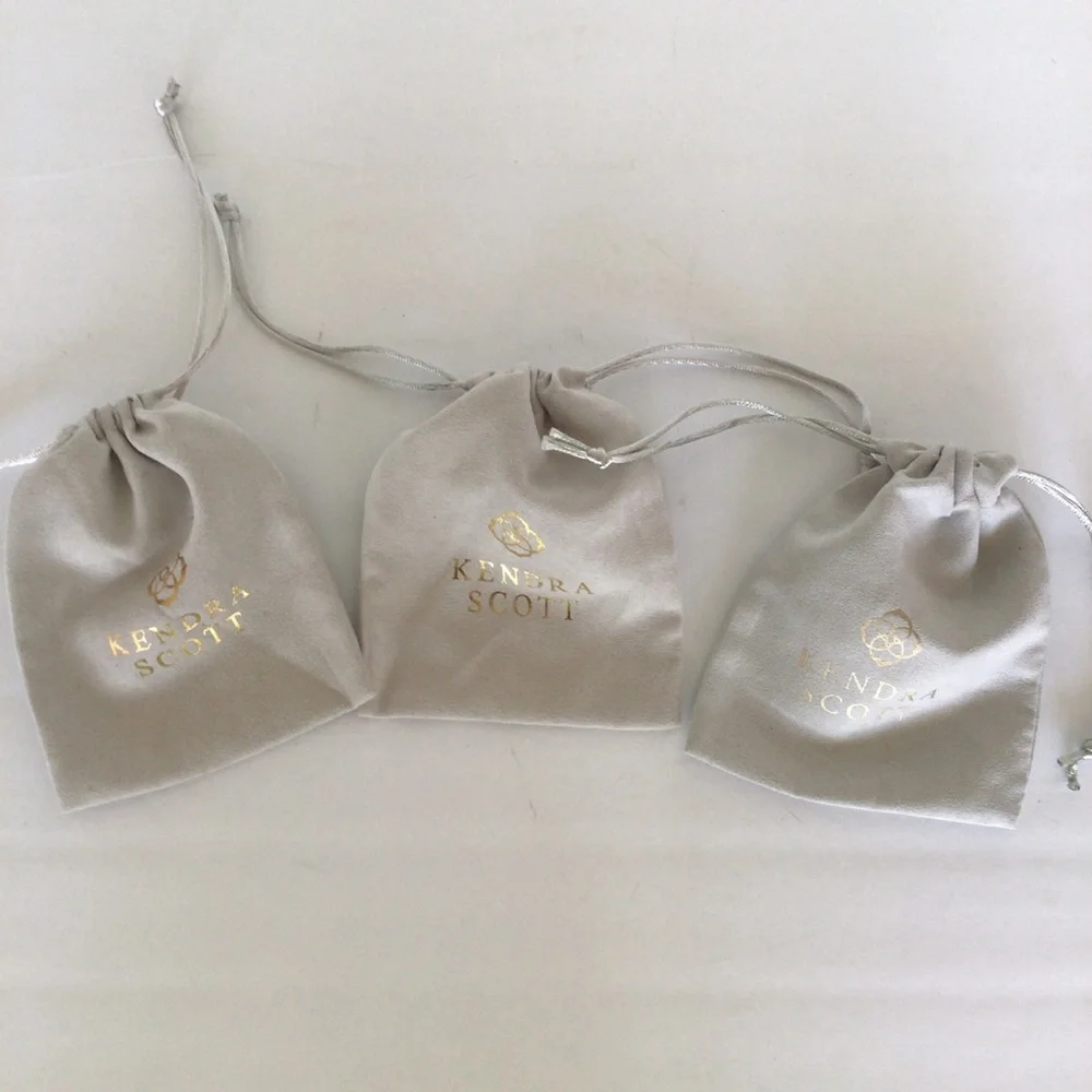 KENDRA SCOTT JEWELRY DUST BAGS SET OF THREE